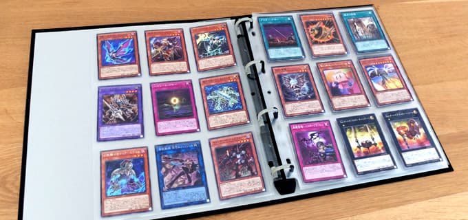 遊戯王カードを収納｜コレクションカードバインダー