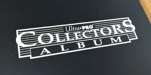 表紙のデザイン｜ウルトラプロ コレクターズアルバム 3リング