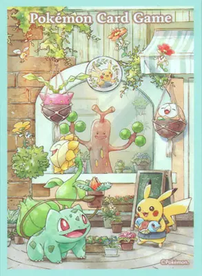 ポケカデッキシールド Pokémon Grassy Gardening