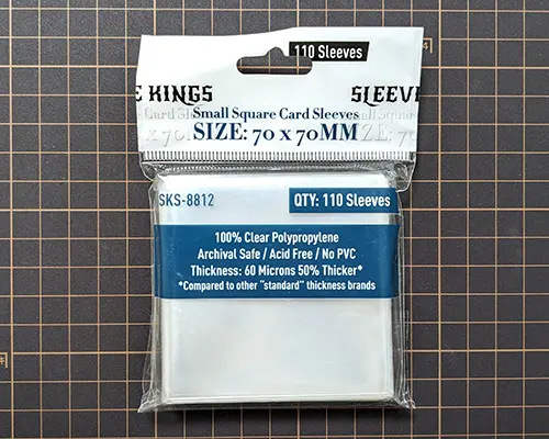 Sleeve Kings Small Square カードスリーブ