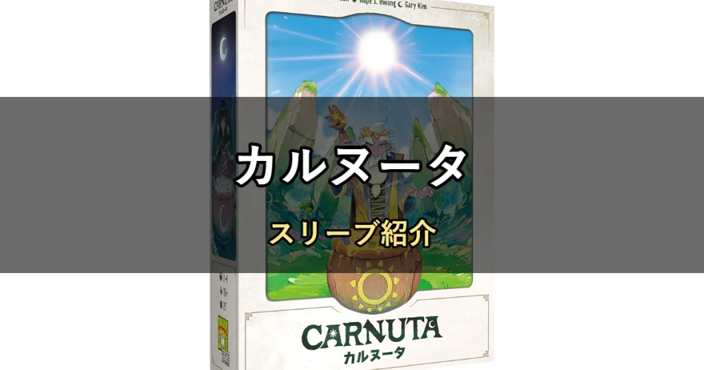 カルヌータのカードサイズに合うスリーブ3選